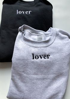 ✰COMES WITH TWO! ✰Embroidered Matching Sweatshirts✰UNISEX✰Hand drawn and designed✰Super soft and comfy! Embroidered Clothes Sweatshirts & Hoodies, Matching Sweatshirts For Couples, Fotos Hd 4k, Matching Couple Sweatshirts, Matching Hoodies For Couples, Couple Hoodies, Matching Hoodies, Cute Couple Gifts, Matching Sweaters