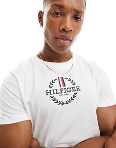 T-Shirts & Tank tops by Tommy Hilfiger Your new go-to Crew neck Short sleeves Branded print to chest Regular fit Tommy Hilfiger T Shirt, Winter Party Dress, T-shirts & Tank Tops, Long Sleeve Floral Dress, Satin Slip Dress, T Shirt Vest, Active Wear Leggings, Premium Brands, Petite Maternity