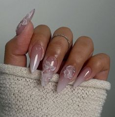 Engagement Nails, Gel Acrylic Nails, Beauty Nails Design, Cute Acrylic Nail Designs, Simple Acrylic Nails, Exotic Nails, Fire Nails