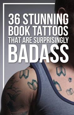 36 Stunning Book Tattoos That Are Surprisingly Badass Cool Book Tattoos, Book Nerd Tattoo Ideas, Bookshelf Tattoo Ideas, Tattoo Book Ideas, Book Lovers Tattoo Ideas, Tattoo For Book Lovers, Bookish Tattoos Book Lovers, Tattoo Ideas Book Lovers, Books Tattoo Ideas