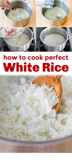 how to cook perfect white rice in the pressure cooker and then use it as an appetizer