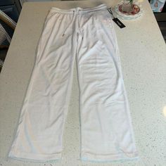 Y2k Bebe Terry Cloth Pants New With Tags Size Large Cloth Pants, Pants Color, Terry Cloth, Track Pants, Pant Jumpsuit, Color White, Sweatpants, Pants For Women, Track