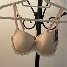 Tan Lace Bra Spring Beige Full Cup Bra, Elegant Padded Bra For Spring, Elegant Padded Bra, Elegant Spring Stretch Bra, Elegant Beige Bra For Spring, 32d Bra, Minimiser Bra, Soft Cup Bra, Black Bra