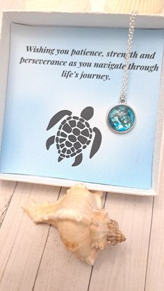 Keep calm and love Sea Turtles - This Sea Turtle Charm Necklace features a cool turtle charm and sterling silver chain and a message gift box. This turtle necklace is the perfect gift for anyone who loves the sea or the beach. The turtle charm is made of high-quality silver. This makes an excellent gift for yourself or your friends and family members who love to collect turtles, ocean life, or beach-themed jewelry. This exquisite 18" snake chain necklace comes with a turtle charm and a white gif Personalized Ocean-inspired Jewelry Gift, Ocean-inspired Adjustable Charm Necklace Gift, Ocean-inspired Adjustable Necklace As A Gift, Adjustable Ocean-inspired Necklace For Gifts, Adjustable Ocean-inspired Necklace For Gift, Ocean-inspired Pendant Charm Necklace As Gift, Ocean-inspired Jewelry With Round Pendant For Gift, Ocean-inspired Round Pendant Jewelry For Gift, Ocean-inspired Round Pendant Jewelry Gift