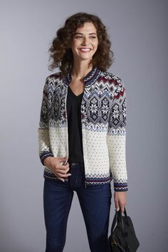 Astrid Embroidered Alpaca Nordic Sweater - Women's Zip Alpaca Cardigan – Invisible World US Nordic Cardigan, Norwegian Sweater, Nordic Sweater, Alpaca Cardigan, Cardigan For Women, Oversized Turtleneck, Alpaca Sweater, Sweater Women's, Fair Isle Knitting