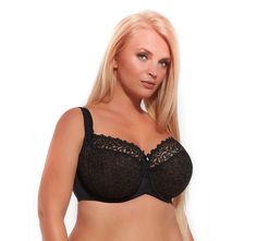 KRIS Kris Line Black Betty Full Coverage Soft Cup Bra in Bands 30 through 40 Black Fitted Nursing Bra With Removable Cups, Black Full Coverage Bra With Removable Cups, Fitted Black Nursing Bra With Removable Cups, Black Full Cup Bra With Removable Cups, Maitland Florida, Black Betty, Soft Cup Bra, Black Bra, Soft Cup