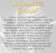 the poem for an angel's prayer in gold and silver with words above it