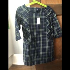 Nwt Gap Kids Plaid Dress Kids Plaid, Gap Dress, Gap Kids, Plaid Dress, Kids' Dresses, Gap, Casual Dresses, Colorful Dresses, Color Blue