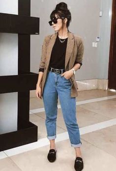 Office Casual Outfit, Simple Fall Outfits, Business Casual Outfits For Women, Business Casual Outfits For Work, Work Fits, Elegante Casual, Outfit Jeans, Stylish Work Outfits, Business Outfit