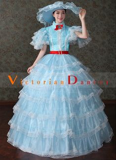 Blue Princess Renaissance Medieval Wedding Dress Southern Belle Lolita Tea Party Dress   Condition: Brand New  Color: amp;nbsp; As Picture  Material: Brocade/Lace  Silhouette: Ball Gown  Sleeve Length: Short Sleeve  Dresses Length:Floor-Length  Neckline: O-neck  Decoration: Lace  Style: Vintage  Includes: Dress + Hat    amp;nbsp; Fitted Blue Victorian Dress For Wedding, Princess Style Fitted Blue Ball Gown, Light Blue Fitted Ball Gown For Banquet, Fitted Light Blue Ball Gown For Banquet, Fitted Blue Victorian Dress For Fancy Dress Events, Blue Princess Gown For Costume Party, Blue Princess-style Fitted Ball Gown, Fitted Blue Princess Dress For Fancy Dress, Fitted Light Blue Princess Dress For Costume Party