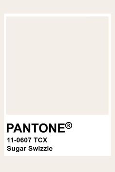 the pantone color is shown in white and has a square frame on top of it