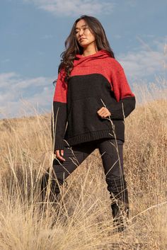 Made from a luxurious blend of sustainable alpaca wool, the Coraline Hoodie offers an unmatched combination of warmth, comfort, and durability. It features a classic design with a relaxed fit, making it perfect for layering. This alpaca hoodie is a versatile wardrobe staple that you can wear year-round. A must-have Essential available in a range of trendy and classic colors. - Incredibly soft to the touch- Its cozy hood will keep your head and ears warm- The front pocket has a lot of room to sto Coraline Hoodie, Alpaca Scarf, Yarn For Sale, Poncho Tops, Crochet Clothing, Versatile Wardrobe, Wide Stripes, Hoodie Pullover, Hoodie Outfit