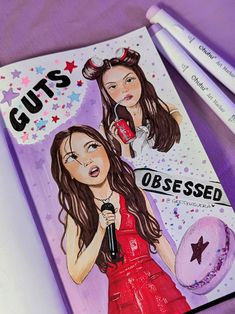 dibujo ilustración de Olivia Rodrigo sketchbook drawing guts world tour livies sketchbook page, marker art Olivia Rodrigo Drawing, Rainbow Wallpaper Iphone, Rainbow Wallpaper, Sketchbook Pages, Creative Artwork, Sketchbook Drawing, Art Tutorials Drawing, Marker Art, Olivia Rodrigo