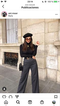 Baret Outfit, Beret Outfit, Paris Outfit Ideas, Outfits For College, Parisian Outfit, Outfits Paris, Parisian Outfits, Europe Outfits, Winter Fashion Outfits Casual