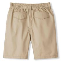 You'll wanna wear these comfy shorts on the daily. They look like chinos, but easily pull on with a stretchy half-elastic waist. Because whatever you're doing, comfort is key. French Toast School Uniforms, Uniform Pants, Shipt Shopper, Kids Clothes Boys, Twill Shorts, Comfy Shorts, Bottom Clothes, Pull On Pants, Chino Shorts