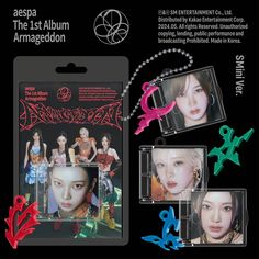 Release Date: May 31st, 2024Estimated Shipping Date: Mid June, 2024 All orders will be shipped out in 3-5 business days once the pre-order items are available in the US. Package Includes: Package : 67 X 112 X 16 (mm) / 4 Ver. Cover : 36 X 31 X 7 (mm) / 1 type per Ver. Ball Chain : 150 (mm) Acrylic Keyring : 30 X 25 X 3 (mm) / 1 type per Ver. Music NFC CD : 25.7 (mm) / 1 type per Ver. Photocard : 55 X 85 (mm) / Random 1 ea out of 4 ea Aespa Armageddon, Ship Poster, Cd Music, Poster Tube, Album Releases, May 2024, Ball Chain, Release Date, K Pop