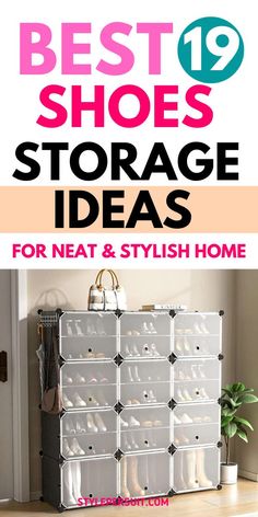 the best shoes storage ideas for neat and stylish home