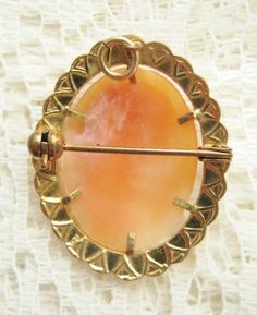 vintage 1970s rolled gold shell cameo brooch pendant (3) Antique Engagement Ring, Vintage Jewelry Art