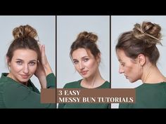 Longing to create a voluminous messy bun with thin hair or struggling to put your long, thick hair in a bun? See easy tutorials and hacks for a perfect ‘do. How To Bun, Middle Length Hair, Messy Bun For Short Hair, Easy Messy Bun, Make Hair Thicker, Perfect Messy Bun, Bun Tutorials, Messy Bun Tutorial, Teased Hair