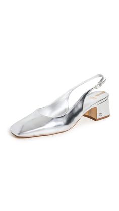 PRICES MAY VARY. Sam Edelman Terra Slingback The low block heel and slingback of our Terra's combine for an effortlessly chic look Block heel Mirrored finish , Slingback strap with buckle Silver Block Heels, White Sandal, Leather Mirror, Heels White, White Sandals Heels, Sandal Heels, Kitten Heel Pumps, Mary Jane Heels, Leather Block Heels