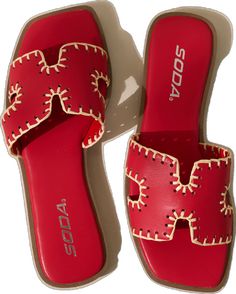 Red Sandals, Fun In The Sun, On Design, Over The Top, Red Dress, The Top, The Sun, Shop Now, Slip On