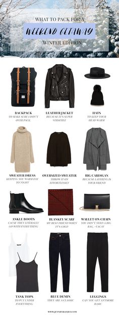 the winter wardrobe guide for men and women