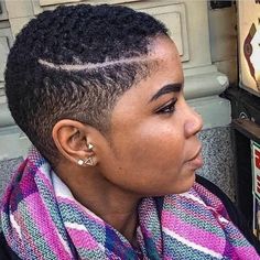 Tapered Haircut For Women, Fade Haircut Women, Big Chop Hairstyles, Big Chop Natural Hair, Short Natural Haircuts, Twa Hairstyles, Tapered Natural Hair, Natural Hair Cuts, Tapered Hair