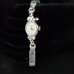 Reposhing This From @Ourobsession. Bought It For $175 And It Was Not Working And Band Was Damaged As Well But Got It Fixed And Appraised At $1400. Has Wonderful Quality Diamonds And Backing Is White Gold. This Is Truly A Gem! Will Also Provide Appraisal Document To Buyer. Open To Offers. Classic Diamond Watch With Jubilee Bracelet For Formal Occasions, Classic Formal Diamond Watch With Jubilee Bracelet, Collectible White Gold Elegant Watches, Elegant Collectible White Gold Watches, Elegant White Gold Collectible Watches, Timeless Diamond Watch With Jubilee Bracelet For Formal Occasions, White Gold Diamond Watch With Jubilee Bracelet For Anniversary, Timeless Diamond White Jewelry And Watches For Formal Occasions, White Gold Watches With Jubilee Bracelet For Weddings