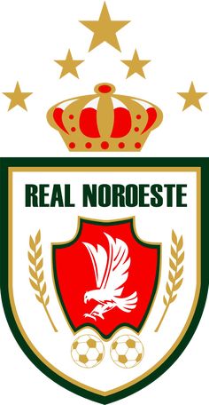 the real noroeste logo is shown in red and green with stars above it