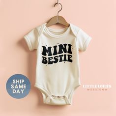 Highest Quality 🌟 Our onesies and toddler tees are printed using kid-safe ink on Gerber, Bella Canvas, and Gilden brands to keep your baby feeling cozy and allergy-free.  Love It Guarantee😍 We've crafted our refunds and exchanges policy with your satisfaction in mind, and we guarantee that your experience with us will be easy and worry-free. If you don't love it, we've got you covered for up to 15 days! Shipping and Production 📦 -- Orders are made the same day -- Ships the next day!  -- USPS White Fitted Short Sleeve Bodysuit With Graphic Print, Cute Short Sleeve Bodysuit With Graphic Print, Playful Short Sleeve Onesie With Letter Print, Cute Cotton Short Sleeve Bodysuit With Cartoon Print, White Short Sleeve Bodysuit With Letter Print For Playtime, Cute Cotton Short Sleeve Bodysuit With Graphic Print, Cute Onesie With Name Print For Playtime, Cute Onesie With Letter Print For Playtime, Cute Letter Print Onesie For Playtime