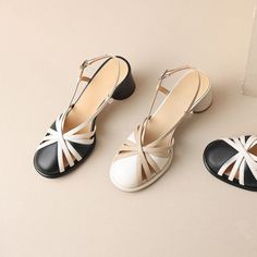 CHIKO Jaycie Round Toe Block Heels Slingback Shoes feature leather upper, leather lining, rubber sole. Heel height is approx. 2.5" (6 cm) Heels Slingback, Chiko Shoes, Spring Sandals, Slingback Flats, Slingback Shoes, Slingback Pump, Style Tips, Pump Shoes, Star Fashion