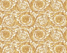 Baroque Textured Damask Wallpaper in Browns/Metallic from the Versace IV Collection Versace Wallpaper, Contemporary Wallpaper Designs, Paintable Wallpaper, Go Wallpaper, Cream Wallpaper, Jojo Designs, Versace Home, Damask Wallpaper, Metallic Wallpaper