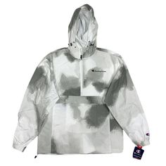 Champion Mens Wind Water Resistant Windbreaker Packable Jacket White S *New With Tags, Never Worn* Chest: 21" Length: 27" Chest Measurements Are Taken From Armpit To Armpit Length Measurements Are Taken From Top Of Shoulder By Collar To Bottom Hem 100% Polyester Sku: Ae84 White Waterproof Outerwear For Streetwear, White Waterproof Outerwear For Casual Wear, White Weatherproof Windbreaker For Winter, White Windbreaker For Fall Outdoor Activities, White Windbreaker For Outdoor Fall Use, White Windbreaker For Outdoor Fall Activities, White Waterproof Windbreaker For Fall, White Weatherproof Windbreaker For Fall, Weatherproof White Windbreaker For Fall