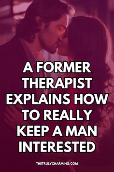 Discover practical and effective tips from a former therapist to maintain a man's interest and deepen your relationship over time. The Spark, Talk About, Things That, A Man, Like You