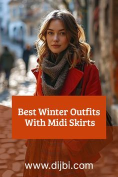 Fall Midi, Skirt Winter