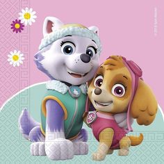 an image of a cartoon character with a dog