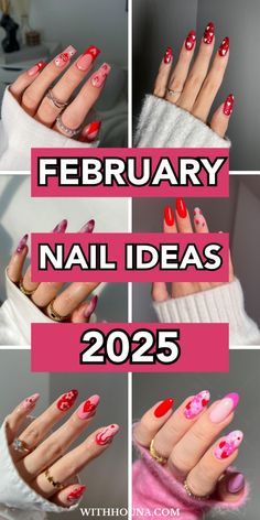 February is the month of love and there is nothing one way to celebrate it than getting your February nails of 2025 done. Thus, we’ve got you the best February nails, February nail designs 2025, February nails ideas Valentine’s Day, February nail colors 2025, simple February nails, February nails ideas, cute February nails, February nail colors, February nails Valentine’s Day, and so much more. Summer Gel Nails, February Nails, Nail Designs Valentines, Her Nails, Hair Done, Nails Done