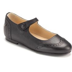 This Beautiful Black Leather Missy Shoe By Manuela De Juan Is A Must-Have For Any Stylish Young Girl. With A B Closure And Mary Jane Style, This Flat Shoe Is Perfect For Any Occasion, Especially Weddings. The Upper Material Is Made Of High-Quality Leather And The Insole Is Also Made Of Leather, Providing Ultimate Comfort And Durability. The Shoe Is Designed For Girls In Us Shoe Size 11.5 And Features A Flat Heel Height Of Under 1 Inch. It Is Perfect For Any Young Girl Who Loves Fashion And Wants Black Leather Mary Janes For School, Flat Shoe, Girls Wardrobe, High Quality Leather, Mary Janes, Kids Shoes, For Girls, 1 Inch, Shoes Flats