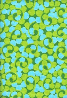 a green and blue background with circles