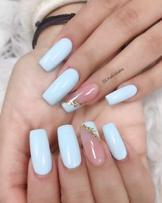 Cute Spring Nails Acrylic Coffin, May Birthday Nails, Baby Pink Nail Ideas, Beige Nails, Homecoming Nails Acrylic, Acrylic Nails Coffin Pink, Acrylic Nails Coffin Short