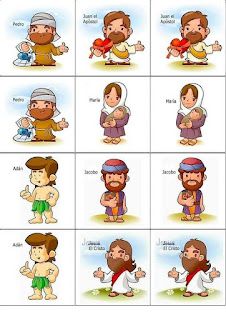 the twelve stations of jesus's life are depicted in this cartoon style illustration,