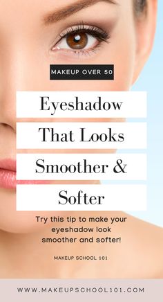 Watch this easy makeup tutorial to create smooth eyeshadow! #agingeyes #howto #eyeshadow #smootheyeshadow #matureeyes #makeupover50 #makeuptutorial #eyemakeup #sheridyasmellott Best Eye Makeup Brushes, Chic Makeup, Easy Makeup Tutorial, Apply Makeup, How To Apply Eyeshadow