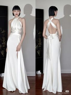 Suit And Dress Outfit, Hollywood Formal Dress, Whute Dress, White Evening Dress Elegant, White Tie Gown, Wedding Afterparty Dresses, White Indian Wedding Dress, White Elegant Dress, White Tie Dress