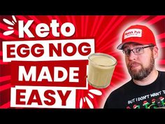 My EASY KETO EGG NOG By Popular Request: SURPRISE VIDEO DROP - YouTube Keto Egg Nog, Egg Nog Recipe, Surprise Video, Diy Mixes, Food Keto, Diy Dish, Keto Drinks, High Carb Foods, Eggnog Recipe