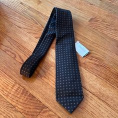 Brand New Tom Ford Men’s Necktie Designer Suit And Tie Accessories For Workwear, Casual Fitted Suit And Tie Accessories, Designer Ties For Black Tie Events, Ford Accessories, Brown Polka Dots, Men's Toms, Tom Ford Men, Black Houndstooth, Black White Pattern