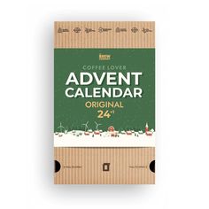 the coffee lover's advent calendar is on display