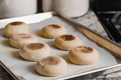 some food that is sitting on a pan