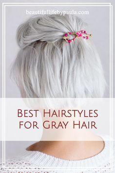 Hairstyles For Gray Hair, Art Styling, Short White Hair, Gorgeous Gray Hair, Grey Hair Inspiration