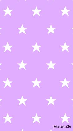 white stars on a purple background