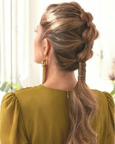 Prom Hairstyle, Guest Hair, 2024 Prom, Lion's Mane, Hairstyle Inspiration, A Ponytail, Athletic Hairstyles, Wedding Hair And Makeup